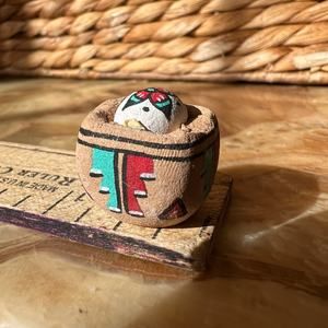 Mini Pottery Egg Basket
